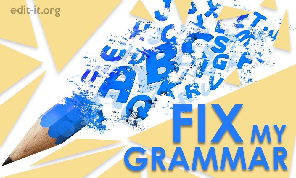 Fix my grammar