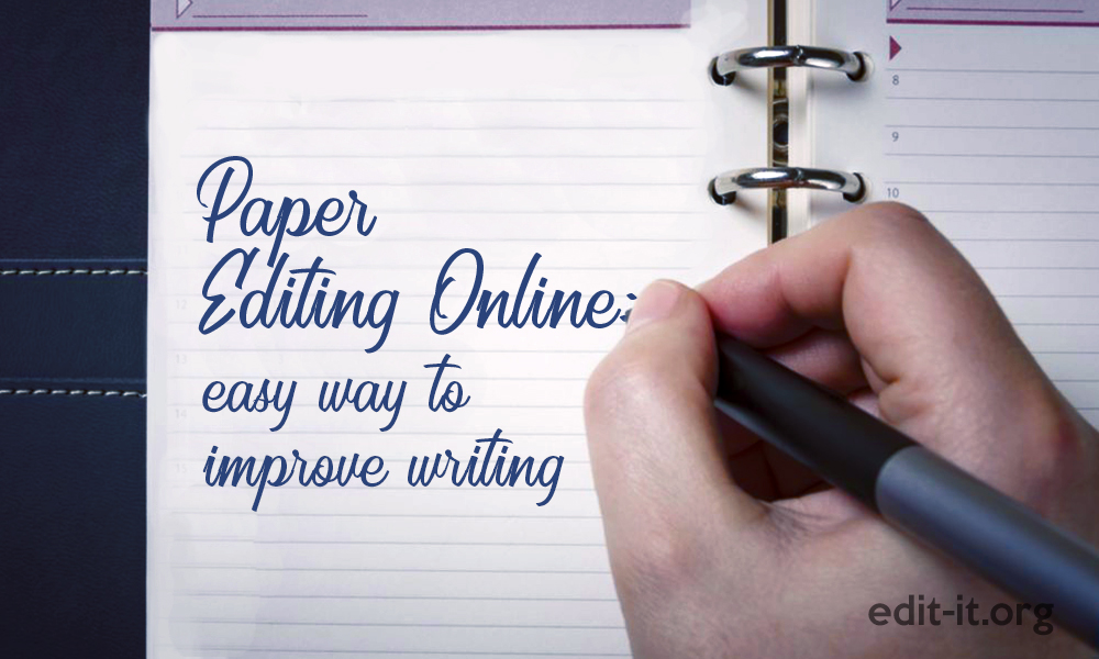 online paper editing services