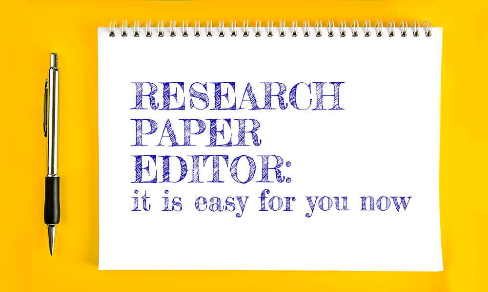 professional research paper editors