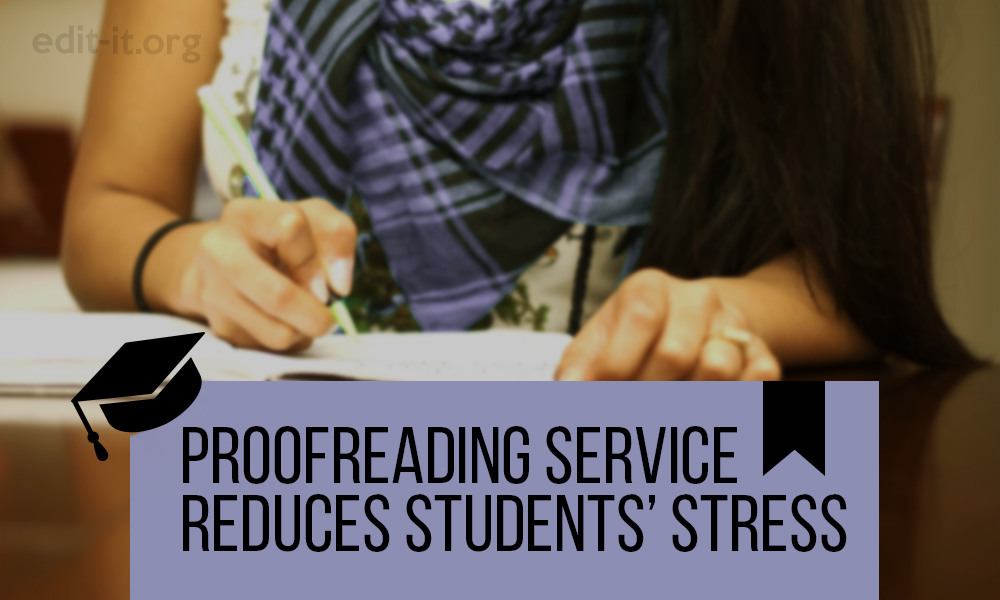 College paper proofreading service
